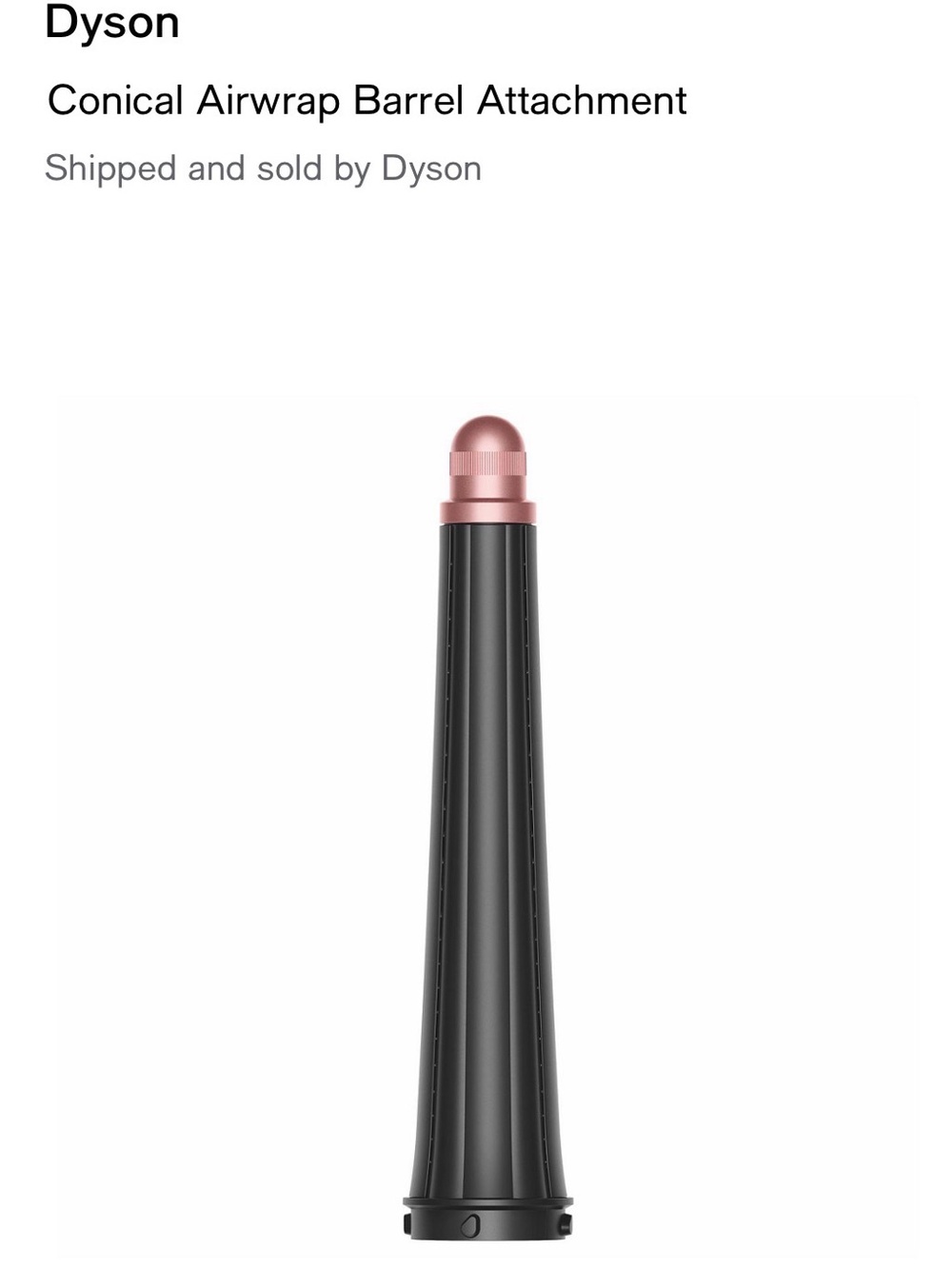 Dyson Conical Airwrap Barrel attachment